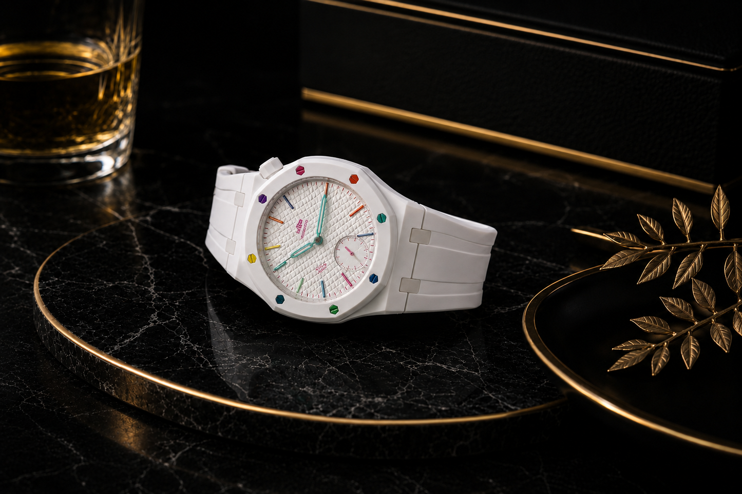 Case-Strap for the Swatch x AP Royal Pop Huit Blanc Price and Availability