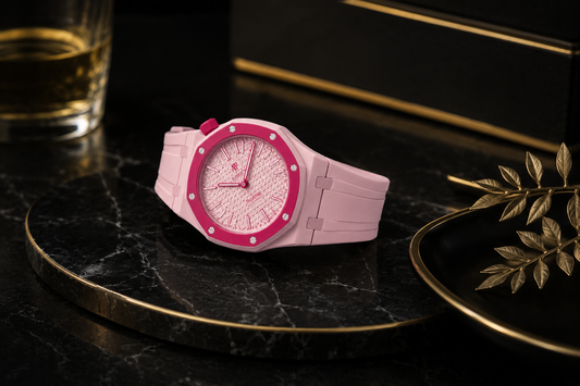 Case-Strap for the Swatch x AP Royal Pop Otto Rosso