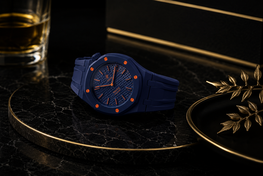 Case-Strap for the Swatch x AP Royal Pop Orenji Hachi