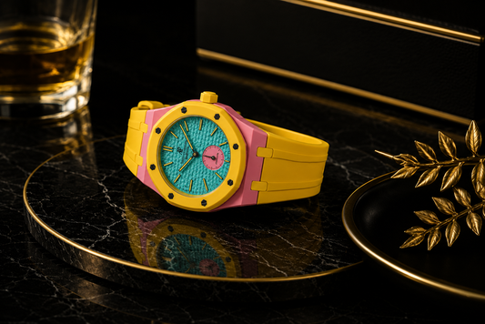Case-Strap for the Swatch x AP Royal Pop OTG ROZ